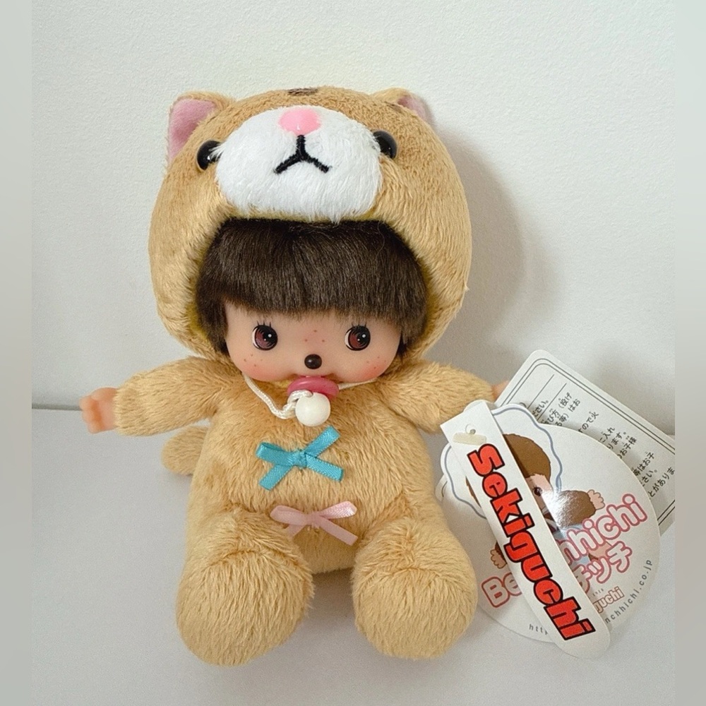 Cat bebichhichi monchhichi plush doll
